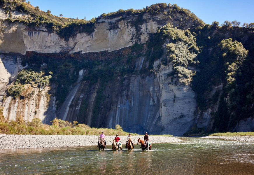 The River Valley Ride, North Island, New Zealand - Globetrotting horse riding holidays