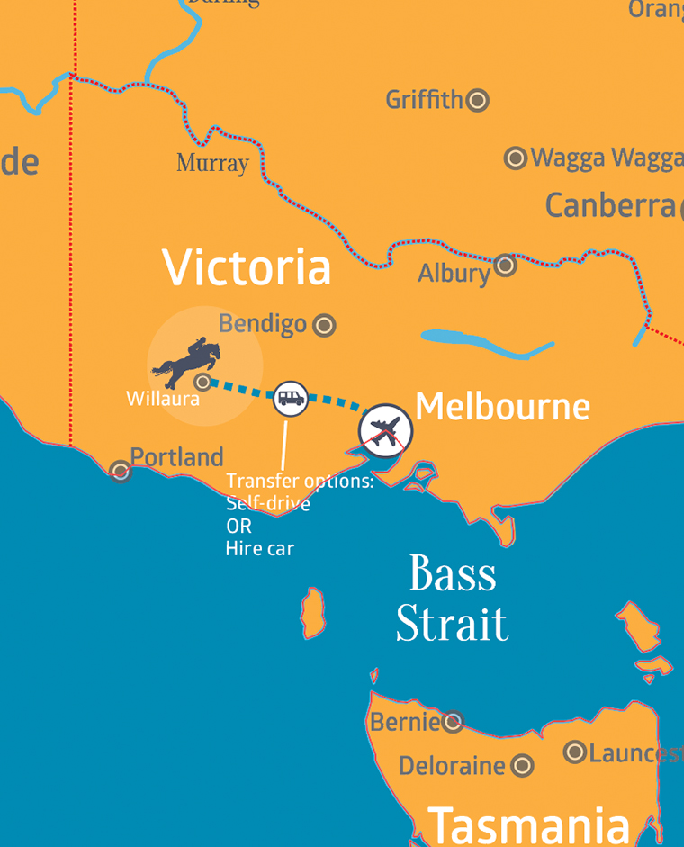 The Grampians Ride Map